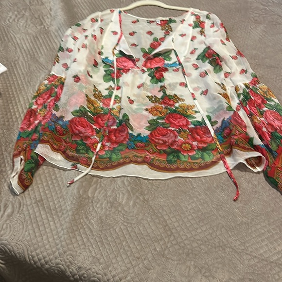 Blumarine silk top EUC size 42 - Picture 1 of 7